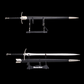 Swordier Glamdring Replica Sword – Functional Lord of the Rings Sword | Spring Steel, Battle Ready, Sharpened Blade